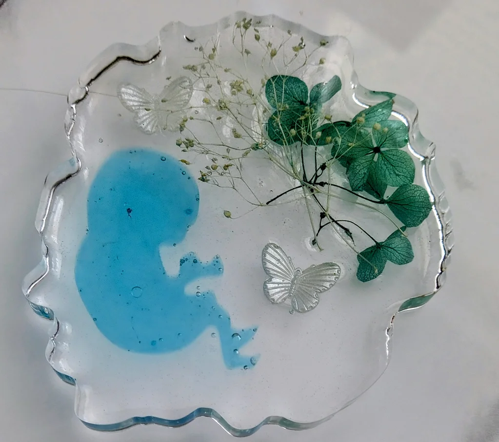 Handmade Resin Bowl